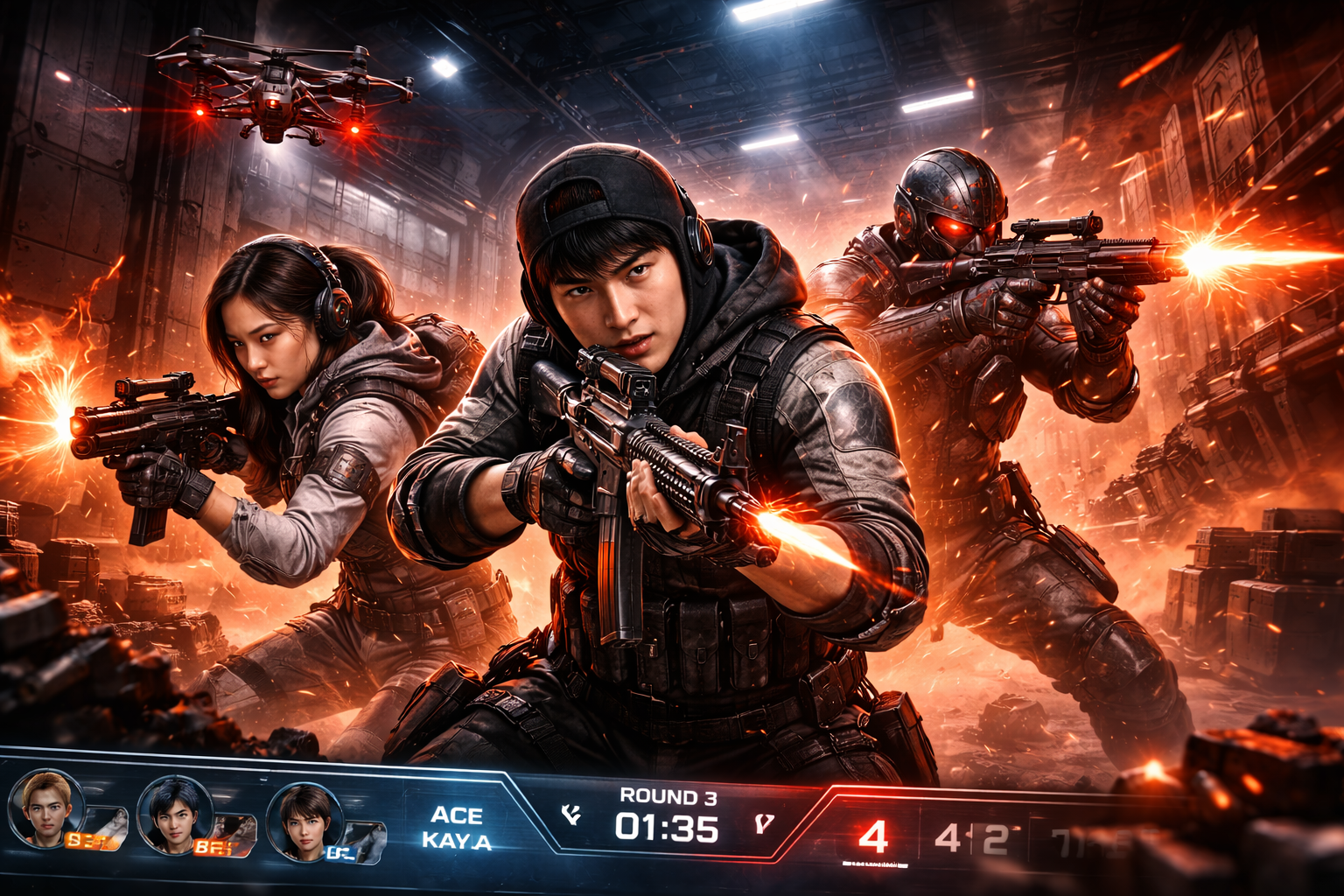 프로젝트 B 인게임 UI 이미지