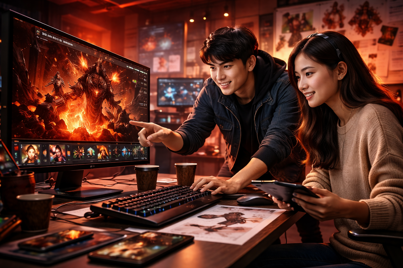 개발 파이프라인을 상징하는 이미지